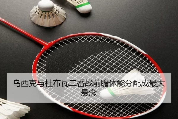 乌西克与杜布瓦二番战前瞻体能分配成最大悬念